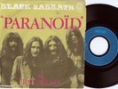 Black Sabbath ORIG FRE PS 45 Paranoid VG+ ’70 Vertigo 6059014 Hard rock metal