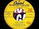 GENE VINCENT & BLUE CAPS  EP PROMO  CAPITOL 