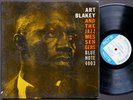 ART BLAKEY Moanin' LP BLUE NOTE BLP 4003 US '58 EAR MONO Lee Morgan Benny Golson