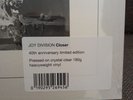 Closer [40th Anniversary Limited Crystal Clear Edition] by Joy Division (Record,