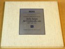 BACH - Six Cello Suites / FOURNIER - 3 LP ARCHIV MUSTERPLATTE TEST PRESSING