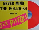 Sex Pistols,Never Mind The Bollocks,RARE UK RED VINYL L.P,12