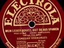 COMEDIAN HARMONISTS  Mein lieber Schatz, bist du aus Spanien 78' Schellack S6441