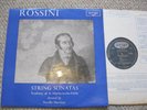 Rossini String Sonatas Argo ZRG 506 Oval Grooved Marriner 1967 Near Mint