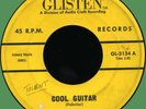 BLUE ECHOES Cool Guitar / Teddy Bear Love 45rpm Glisten 1959 Michigan garage