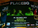 2022 3x XL (3x 84cm) Promo Concert-Tour Poster PLACEBO+FOREIGNER+ZUCCHERO
