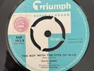 Carol Jones The Boy With The Eyes Of Blue UK 7” 45 Joe Meek