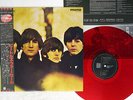 BEATLES FOR SALE EMI/ODEON EAS-70133 JAPAN OBI CLEAR RED VINYL MONO VINYL LP
