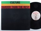 CULTURE Harder Than The Rest VIRGIN FRONT LINE LP VG+ uk m