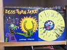 LESS THAN JAKE Losing Streak 25th Anniversary Ltd. Yellow W Black Splatter Vinyl
