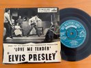 ELVIS PRESLEY HMV 7 EG 8199 UK 1956 RARE EP LOVE ME TENDER
