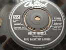 WINGS McCartney HELLEN WHEELS 1980's Southall push-out  Capitol UK  7