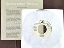 Beatles PROMO ONLY George Harrison 45 and SCARCE Pic Sleeve “The Story Behind Th