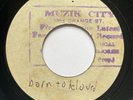 RIGHTEOUS FLAMES - Born To Be Loved / ROCKSTEADY SOUL JAMAICA BLANK 45