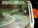MILES DAVIS : BASIC MILES AUTOGRAPHED ( BY JIMMY COBB   ) LP 1973 CBS 65343 NL