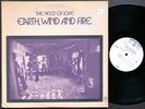 EARTH, WIND AND FIRE The Need Of Love LP WARNER BROS. WS 1958 US 1971 Soul Funk