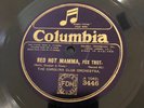 HOT JAZZ CAROLINA CLUB OR Columbia (no USA issue) E3446 Red Hot Mama  E