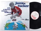JUNIOR TUCKER It's A Small, Small World TOP RANKING LP jamaica m
