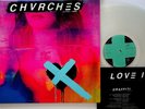 Chvrches- Love Is Dead LP (NM 2018 Clear Vinyl) Synth Pop/Indie/Churches RARE