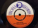 REGGAE 7” 45 TOMMY McCOOK “BLACK COFFEE”/“MY HEART ACHES” 1969 TROJAN