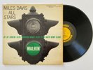 Miles Davis All Stars LP Walkin PRESTIGE DG W 50th mono RVG 262