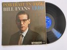 Bill Evans LP Portrait in Jazz RIVERSIDE DG Blue label mono VG+ vinyl 268