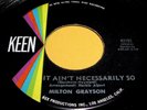 MILTON GRAYSON It Ain't Necessarily So 45 Original Keen R&B/Soul Popcorn NM
