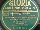 ERNST BUSCH MIT GESANG Solidaritätslied Die Ballade Von Den Schellack