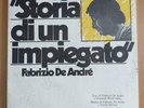 FABRIZIO DE ANDRE - STORIA DI UN IMPIEGATO - DISCHI RICORDI 1973 VG+/VG-