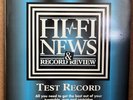 Hi-Fi News Test Record RARE AUDIOPHILE STEREO TEST LP HFN 001 TURNTABLE SETUP