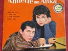 ANNETTE Funicello Sings Anka Italy Import 7” Disneyland Record EP 45 4 Tracks