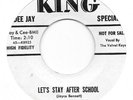 THE VELVET KEYS Let's Stay After School on King doo wop PROMO 45 HEAR