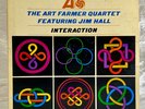 LP: The Art Farmer Quartet w/ Jim Hall, Interaction, Atlantic, Reissue, Stereo,