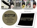 LED ZEPPELIN 3 LP VINYL EXCLUSIVE BUNDLE I IV PRESENCE BACKSTAGE PASSES & LITHO