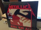 Metallica Kill Em All Color Vinyl Like New Condition w/ Hype Sticker