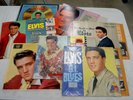 7 Elvis Presley Albums, GI Blues, Blue Hawaii, King Creole, etc VG to VG+ R-0871
