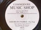 Commodore 102  Original Wolverines  NEW TWISTER  JAZZ E+ 78 rpm 1927