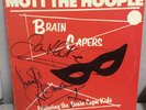 Mott The Hoople Brain Capers - IAN HUNTER & MICK RONSON Signed Autographed