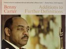 BENNY CARTER: Additions to Further Definitions US Impulse  Stereo Jazz LP Vinyl