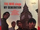 THE WHO sings My Generation. 1966 STEREO US LP.
