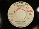 ELVIS PRESLEY - How Great Thou Art - So High - 1967 RCA Victor PROMO 45 rpm