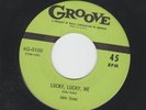 BLUES R&B  ROCKER  - JOHN GREER  -  LUCKY, LUCKY, ME  - HEAR - 1955 GROOVE