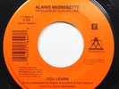 90S 45 Alanis Morissette - You Learn / You Oughta Know On Maverick