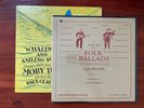 Paul Clayton - 2x Vinyl Albums - Folk Ballads & Sailing Songs - New & Sealed