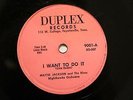 R&B MATTIE JACKSON ERVIN RUCKER I Want To Do It/Two People In Love DUPLEX  9001
