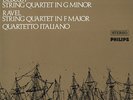 DEBUSSY SQ Op.10 RAVEL SQ QUARTETTO ITALIANO Philips SAL-3643 UK Press Maroon Lb