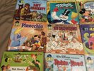 SMOKEY +28 Vintage Disney Children's See Hear Read Along Story Books Records