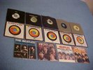 45 RPM BEATLES RECORDS-FACTORY SLEEVES-PICTURE SLEEVES-MIXED LOT-JUKEBOX RECORDS