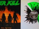 OVERKILL - Feel The Fire Limited Edition Green/Clear Split Black Splatter Vinyl