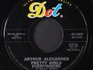 ARTHUR ALEXANDER: pretty girls everywhere / baby, baby DOT 7